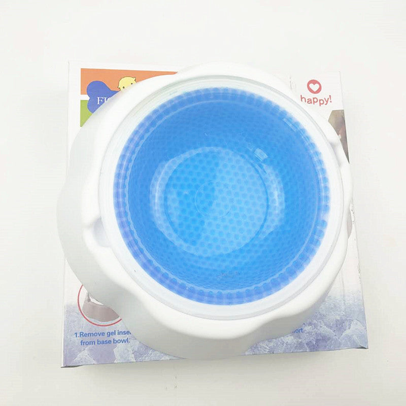 Summer Cooling Pet Bowls for Dogs and Cats