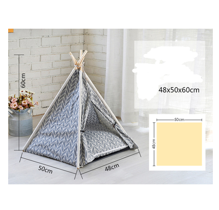Removable Washable Cat and Dog Tent Bed